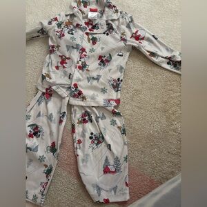 Disney Red and White Kids  Pajama Set NEW